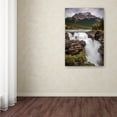 thumbnail image 2 of Trademark Fine Art 'Athabasca Falls' Canvas Art by Pierre Leclerc, 2 of 3