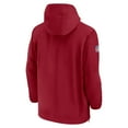 thumbnail image 3 of Men's Nike Cardinal Arizona Cardinals Sideline Half-Zip Hoodie, 3 of 3