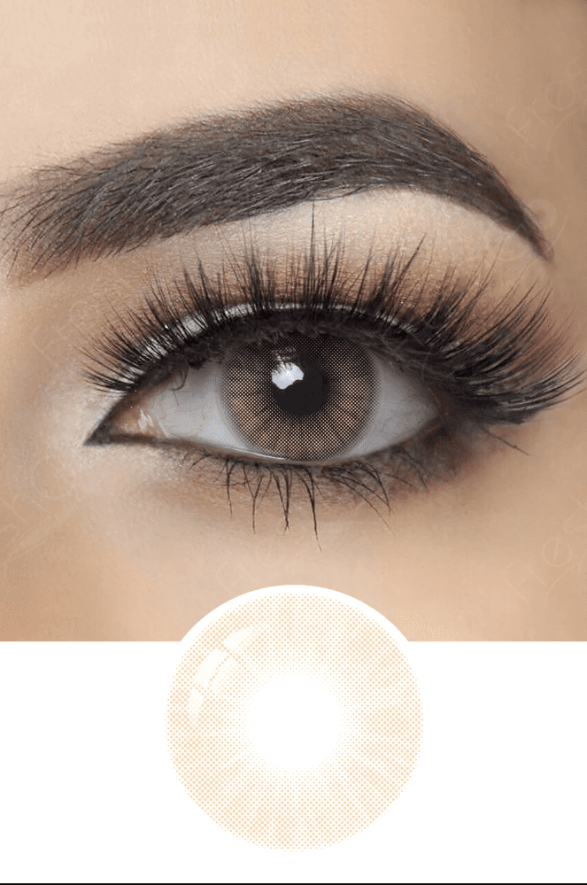 Ochre Deluxe Color Eye Lenses Colored Makeup Lens Case Last 1 Year Walmart Com Walmart Com