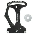thumbnail image 1 of Habló Tensiómetro portátil de aleación de aluminio para bicicleta de montaña herramienta de reparación para constructores de ruedas de tensión de radios de bicicleta indicador de verificación Hugtrwg  Para estrenar, 1 of 8
