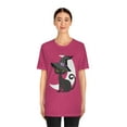thumbnail image 3 of Bella Canvas 3001 Halloween Cat Shirt, Witchy Cat Bella Luna T-Shirt, 3 of 10