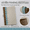 Multi-Color (Mint, Brown), variant on Special Textured Craft Paper for Loose Leaf Binder Planner Refill, 3 Mixed Colors Double Sided Paper for Handmade Journal Scrapbooking