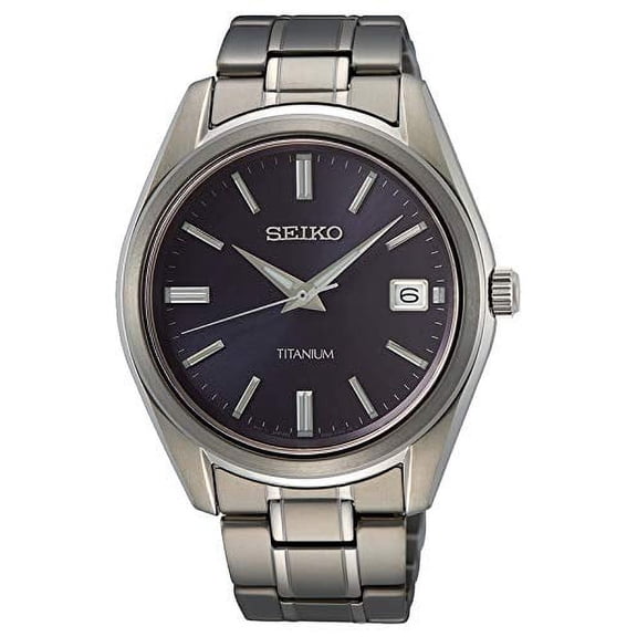 Seiko Discover More Titanium Quartz SUR373 SUR373P1 SUR373P 100M Men's Watch