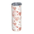 thumbnail image 2 of PAYOHTO cute hearts valentine 20 Oz Stainless Steel Mug Tumblers Cup for Men Women Insulated Slim Thin Travel Tumbler, 2 of 7
