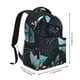 thumbnail image 2 of Easygdp Black Panther Floral Illustration Mochila Ergonómica Versátil para Laptop - Múltiples Bolsillos, Correas Ajustables, Unisex para Escuela, Viajes y Actividades al Aire Libre-One Size, 2 of 5