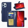 thumbnail image 1 of [PST] iPhone 13 Pro Max (6.7") Wallet Case, Leather Magnetic Card Slot Wallet Folio Flip Case Cover, 1 of 6