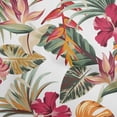 thumbnail image 1 of oneOone Polyester Lycra White Fabric Floral & Leaves Fabric For Sewing Printed Craft Fabric By The Yard 56 Inch Wide, 1 of 6
