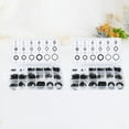 thumbnail image 1 of MERRYHAPY 450Pcs Black Cable Grommet Set for Electrical Wire Gasket and Repair Tasks, 1 of 8