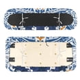 thumbnail image 3 of Pzuqiu 2-Piece Geometric Design Golf Cart Seat Covers - Breathable Washable Universal Set for 2-Seater Golf Carts, Protective Durable Seat Covers, 3 of 10