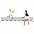 thumbnail image 5 of Qiyester Retractable Pickleball Net 22FT Portable Pickleball Net Set for Outdoor Indoor Driveway, 5 of 9