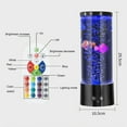 thumbnail image 4 of Mistaha LED Jellyfish Lamp with Remote Control - Creative Bubble Fish Table Light for Kids Room and Bedroom - USB Powered - 16 Colors + 4 Gradient Colors - ABS & Acrylic Material - 5V1A Voltage - No, 4 of 7