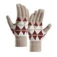 thumbnail image 1 of MesaSe Resilient Riding Gloves Touch Screen Winter Riding Gloves with Double-layer Elastic Wristband Brushed Lining for Cold Weather, 1 of 5