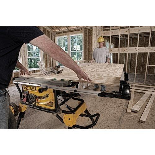 DEWALT 10 Inch Table Saw 32 1 2 Inch Rip Capacity DWE7491RS