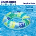 thumbnail image 4 of Bluescape Blue Tropical Inflatable Swim Tube Pool Float, for Kids & Adults, Age 9 & up, Unisex, 4 of 6