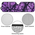 thumbnail image 7 of FUIALDOLG Car Front Window Sun Shield Purple Hunting Camo Universal Auto Sun ​Shade Windshield Rays Sunshade Visor Protector for Car Off-road Vehicle Truck SUV Accessories 52.95" L x 16.14" W, 7 of 7