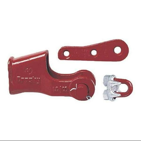 Wedge Base Socket - CROSBY 1035018 Terminator Wedge Socket,Steel,5/8in