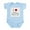 Sky Blue, variant on CafePress - Correctional Officer Infant Bodysuit - Baby Light Bodysuit, Size Newborn - 24 Months