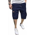 thumbnail image 1 of Short Bermuda Moda Bolsas Cargo Casual De Twill Para Hombre, 1 of 8