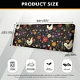 thumbnail image 5 of ZUXONGSY Rooster Couch Cushion Cover Flower Sofa Seat Cushion Slipcovers Individual Couch Cushion Covers Wear-Resistant Furniture Protection Cover for Women Gifts for Mom 75x27.5x9 in, 5 of 5