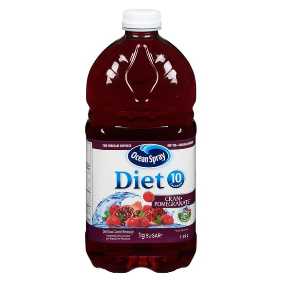 Ocean Spray Diet Cran•Pomegranate™ Low Calorie Beverage, 1.89 L
