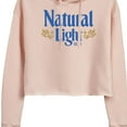 thumbnail image 3 of Natural Light - Logo - Junior's Cropped Hoodie, 3 of 5
