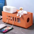 thumbnail image 4 of Cable Organizer Box for Desk - Electric Socket Storage, Power Cord Holder, Desktop Plug-in Board Management C, 4 of 5
