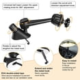 thumbnail image 2 of Cymbal Gadinan Mini Crash Cymbal Air Vent para coche, 2 unidades, dorado, 2 of 9
