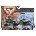 thumbnail image 1 of Monster Jam, Official Grave Digger vs. Alien Invasion Color-Changing Die-Cast Monster Trucks, 1:64 Scale, 1 of 6