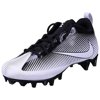 Nike Men's Vapor Strike 5 D Football Cleat, Black/White, 11 D(M) US