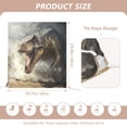 thumbnail image 2 of Decorative Chair Back Cover One Size x6 Chair Cover Dining Chair Slipcovers Chair Back Decoration Festival Chair Decoration Big-billed Dinosaur, 2 of 6