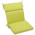 thumbnail image 2 of Blazing Needles 22-inch by 45-inch Spun Polyester Solid Outdoor Squared Seat/ Back Chair Cushion, 2 of 2