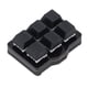 thumbnail image 1 of Teclado Mecánico Macro Con Una Sola Mano, Fácil Configuración ABS Acrílico Tipo C Con Cable Multifuncional USB 6 Teclas Para El Trabajo, 1 of 7