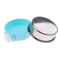 thumbnail image 1 of Comedero para mascotas Cuenco Dispensador de agua Jaula para alimentos Cuenco Ahorro de espacio 2 colores - Azul Yinane Alimentador de perro de mascota, 1 of 8