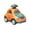 Orange, variant on TIELUTT Car Toy Small Cars Cars Set Cars Cartoon Vehicle Mini Car Toy Children's Idea Toy Burner Igniter Transformer Dinosaur Train Figures Mini Dinosaur Figures Dinosaur Track Click N Play Action Fig