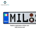 thumbnail image 3 of International Tie Italy Italian Euro License Plate with Random Numbers, 3 of 7