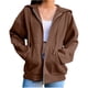 thumbnail image 1 of Sudadera con cremallera informal a la moda con capucha y estampado navideño para mujer, blusa, abrigo Fridja fksj4828, 1 of 5