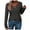 A-Grey, variant on Womens Long Sleeve Shirts V Neck Criss Cross Solid Color Blouses Loose Casual Fall Lightweight Tunic Tops