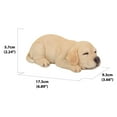 thumbnail image 6 of HI-LINE GIFT LTD. SLEEPING LABRADOR PUPPY STATUE, 6 of 6