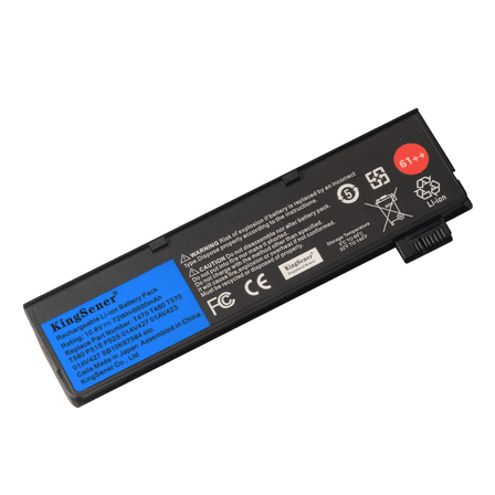KingSener T470 72Wh 6600mAh Laptop Battery for Lenovo ThinkPad T480, T570, P51S, A475, 01AV423, 01AV424, 10.8V