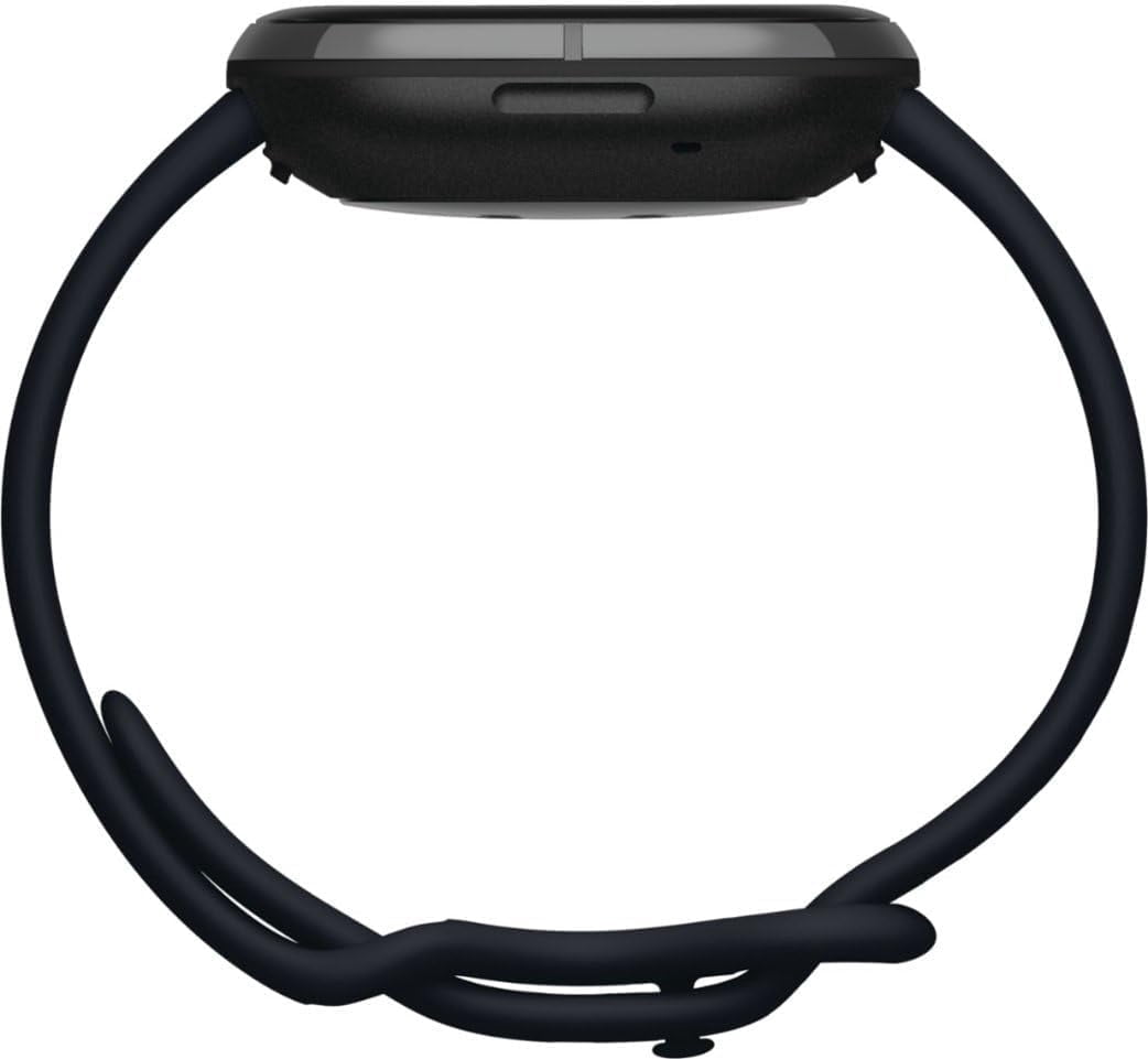Restored Fitbit Sense Fitness Smartwatch (WiFi) Graphite Stainless Steel (Refurbished)