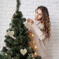 thumbnail image 4 of Sé un buen vecino Colgante con forma de corazón Colgante impreso Colgante de árbol de Navidad Colgante Regalo de amistad Regalo Colgante de árbol de Navidad, 4 of 8