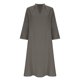 thumbnail image 4 of Vestido Largo de Manga Larga para Mujeres Cuello en V Suelto Bolsillo Cuarto de Manga Poliéster Vestido de Fiesta Casual, 4 of 8