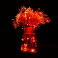 thumbnail image 6 of Changmaius 6/12/18 Pack Fairy Lights Battery Operated String Lights 7ft 20 Led Mason Jar Lights Waterproof Silver Wire Light Fireflies DIY Party Wedding Christmas Valentines Day Decoration, 6 of 7