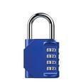 thumbnail image 1 of Combination Lock Resettable 4 Digit Padlock with Combination Waterproof and Heavy Duty Combination Padlock Outdoor for School DMH, 1 of 1