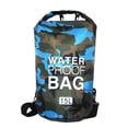 thumbnail image 1 of Mochila impermeable Eigraketly para exteriores 2L-30L Camuflaje Bolsa seca de buceo PVC Camuflaje Azul Claro 23 x 57 cm, 1 of 6