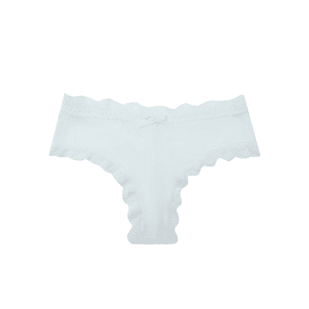 Fulorrnie Underwear for Women Comfort Briefs High Waisted Cute Panty Stretchable Elastic Waist Panties  White  L