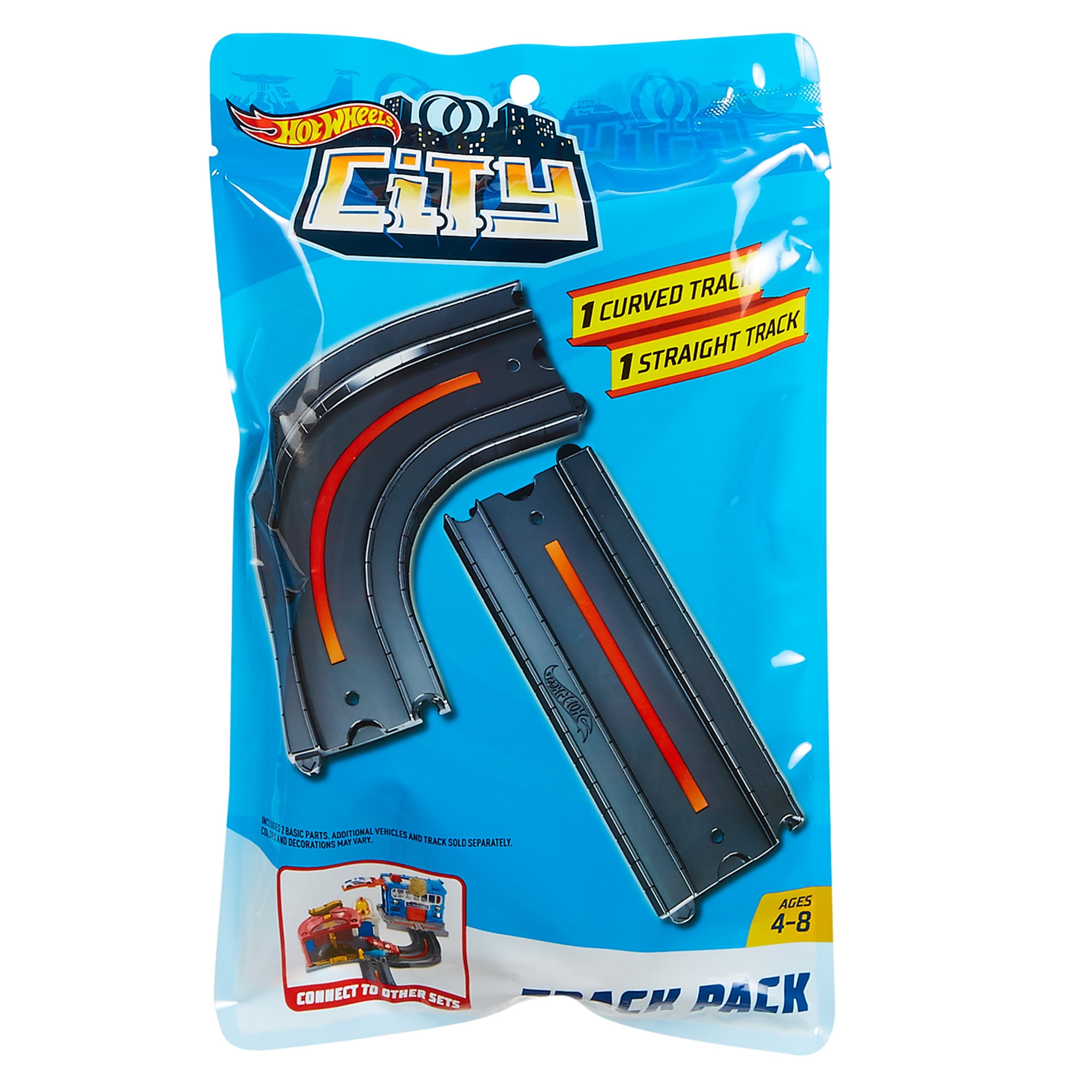 hot wheels city track pack accessory