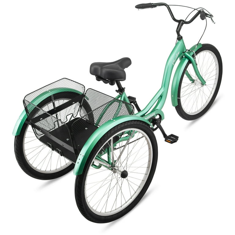 Schwinn Meridian Adult Tricycle, 26 Inch Wheels, Single Speed