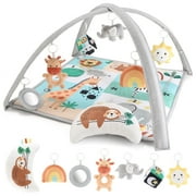 The Peanutshell Safari 123, 7-in-1 Activity Gym and Play Mat for Baby