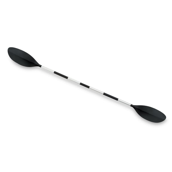 Intex 69629E 86" Lightweight Aluminum Double Oar Inflatable Kayak Paddle, Black
